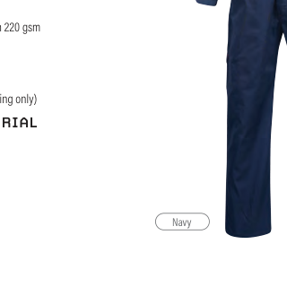 Hi Vis Two Tone Cotton Drill Coveralls