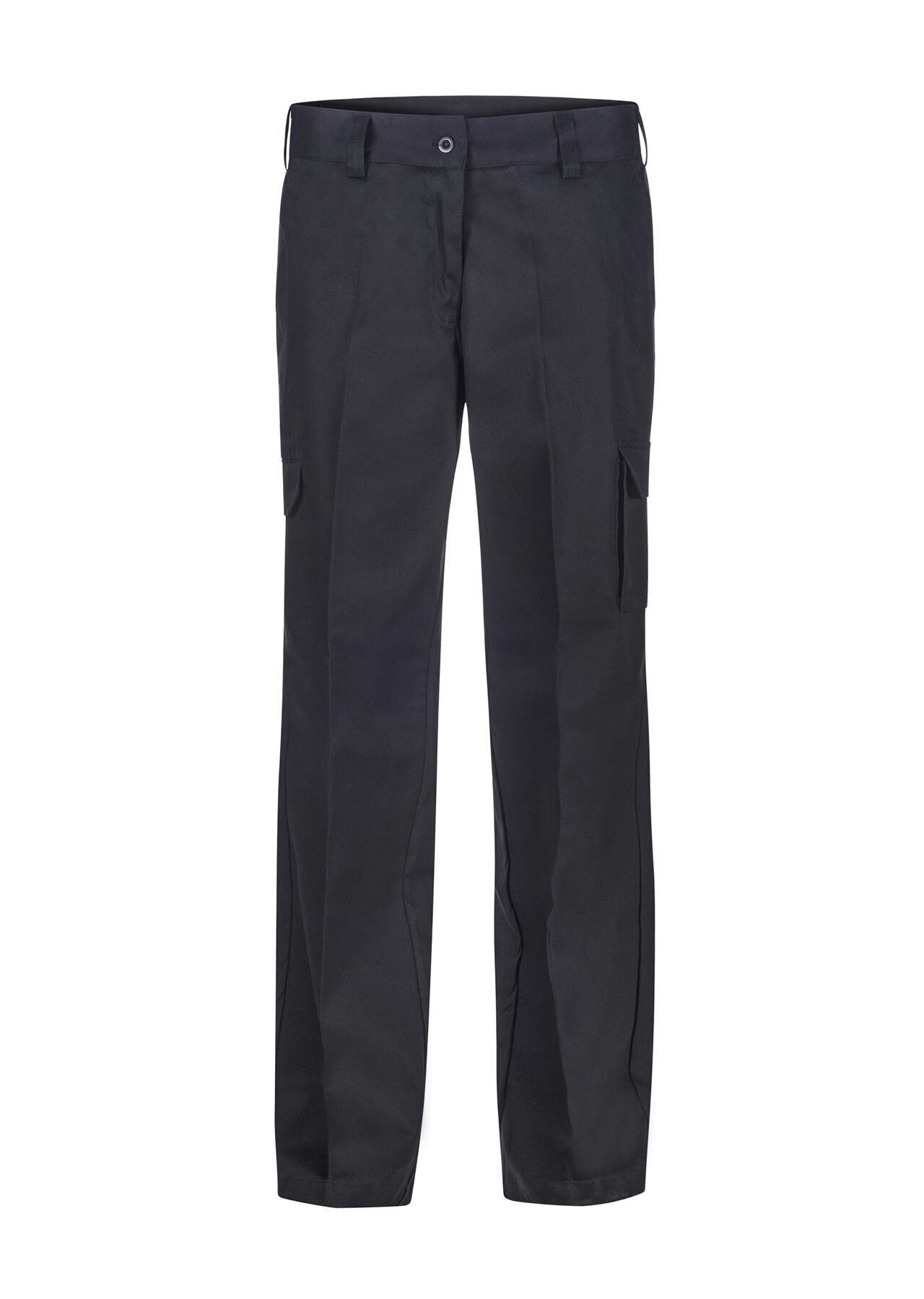 Ladies Mid Weight Cargo Cotton Drill Trouser