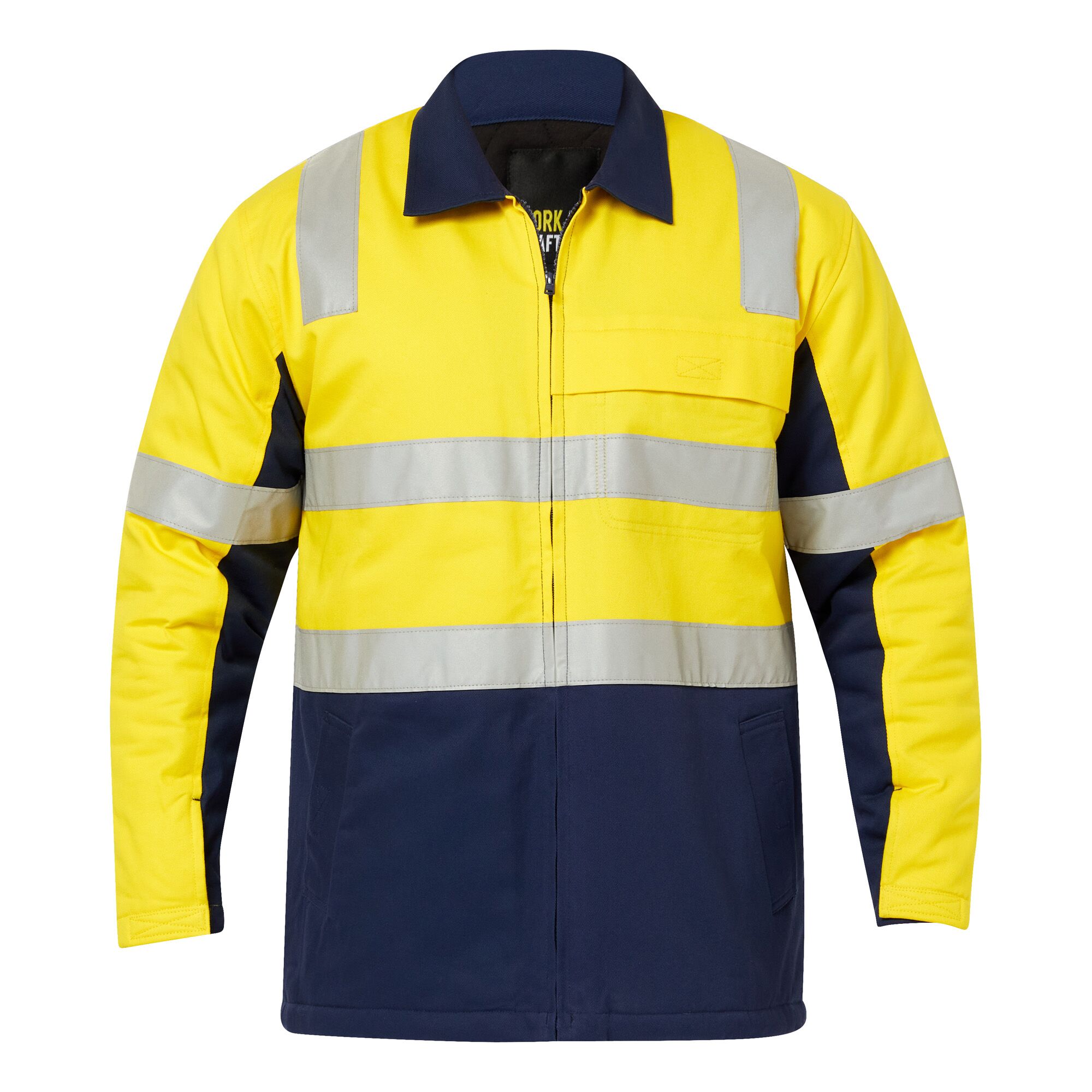 Hi Vis Cotton Reflective Jacket