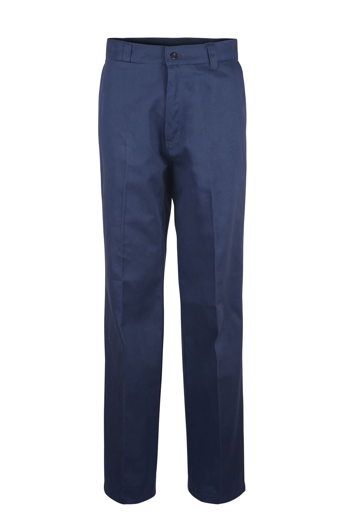 Classic Flat Front Cotton Drill Trouser