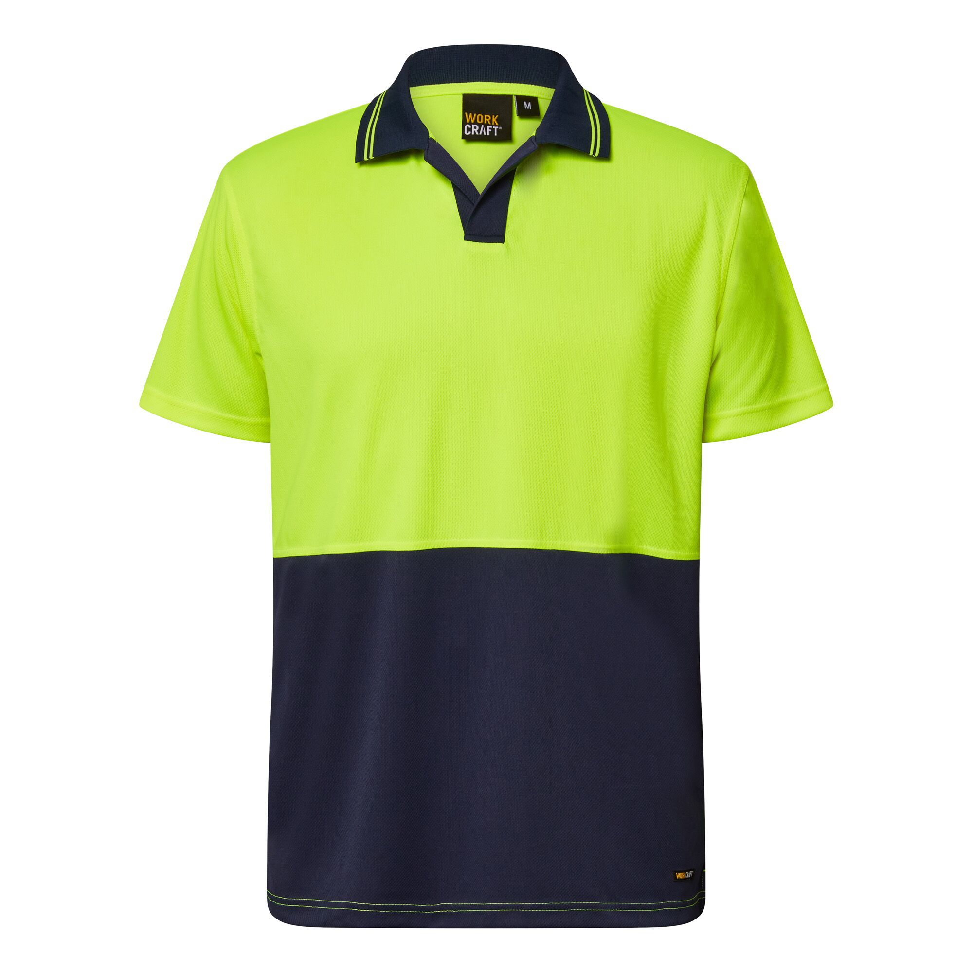Hi Vis Short Sleeve Food Industry Micromesh Polo.