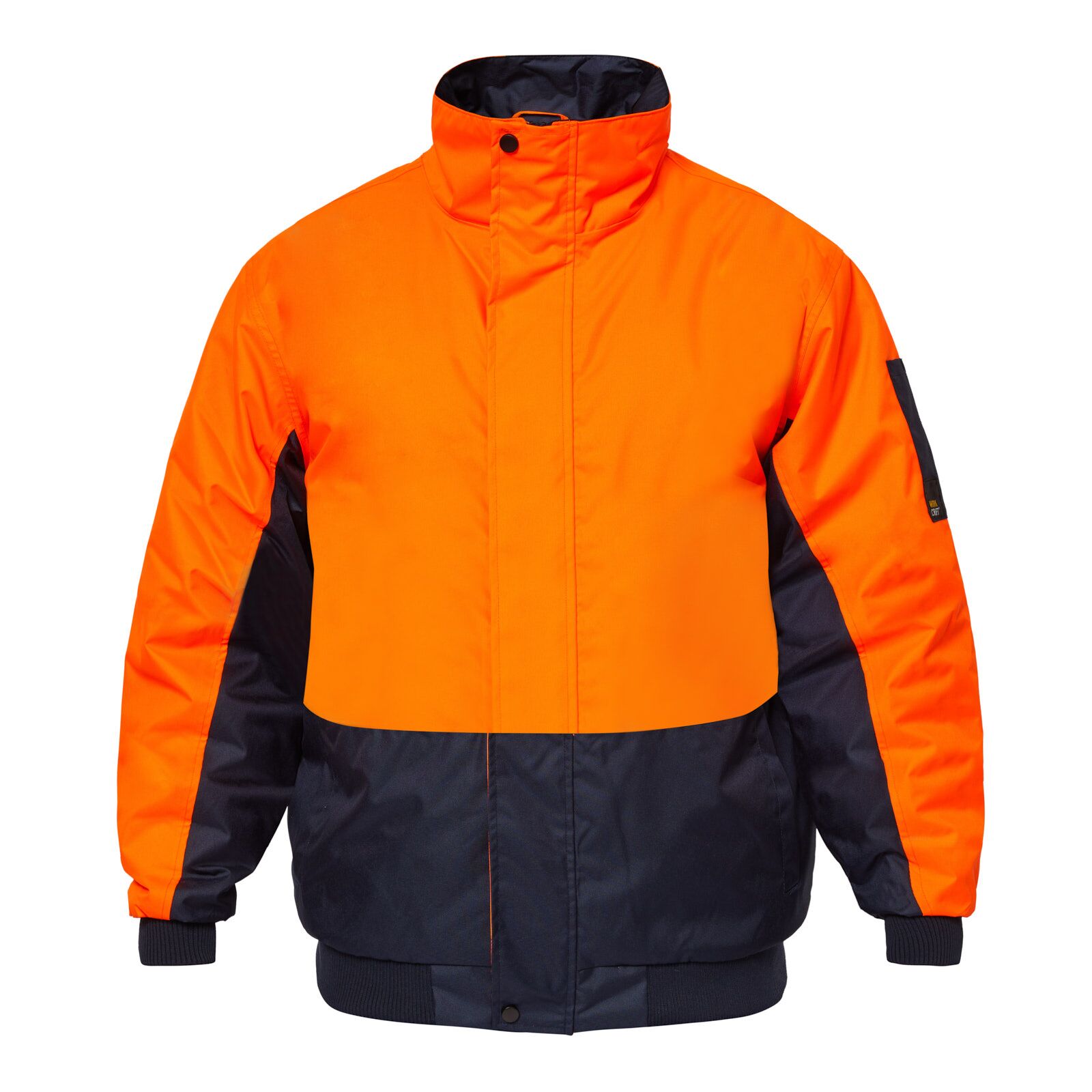 Hi Vis Modern Bomber Jacket